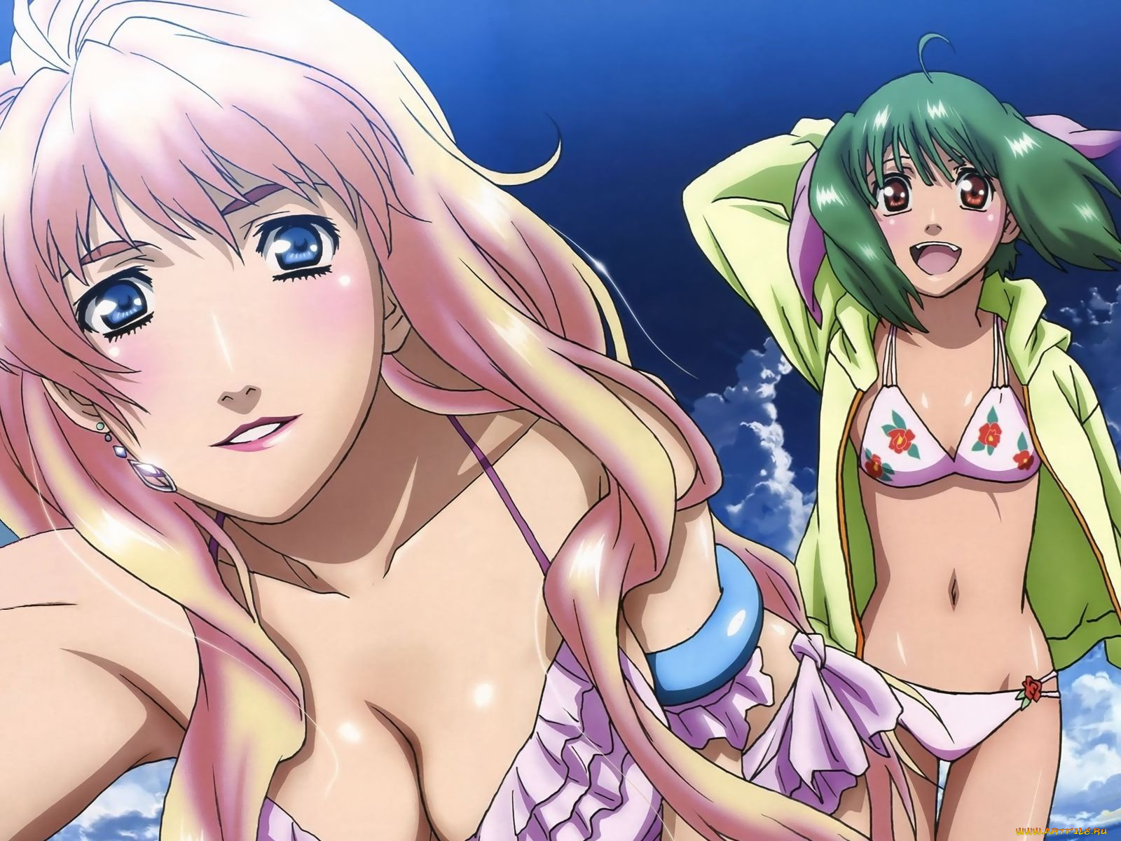 , macross, frontier
